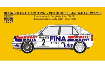 Decal – Lancia Integrale 16V „FINA“ - 1990 Deutschland rallye winner 1/12